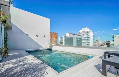 Vermietung eines stilvollen Studios im Stadtteil Las Cañitas, Buenos Aires, Argentinien